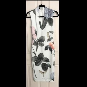 Ted Baker Mint Distinguished Rose Ravina Cocktail Dress